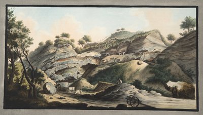 Partie du cône de la montagne de Somma, planche 15 de 